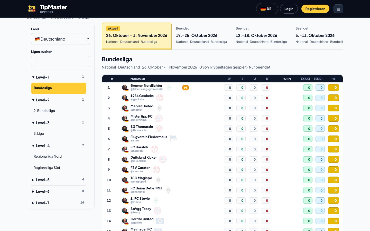 Tabellen: Auf deinem Desktop
