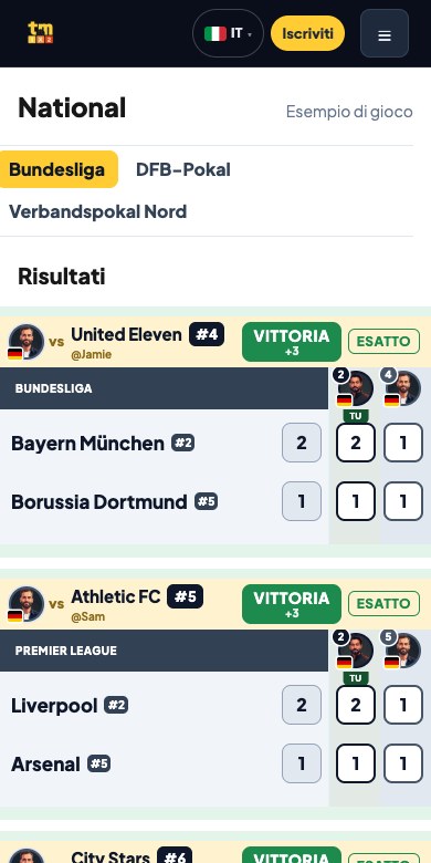 Risultati: Sul tuo telefono