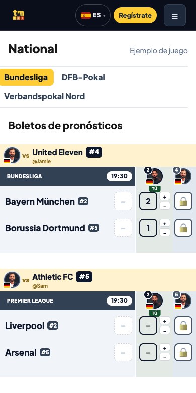 Boletos de pronósticos: En tu móvil
