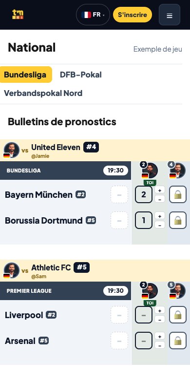 Bulletins de pronostics: Sur ton téléphone