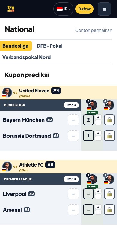 Kupon prediksi: Di ponsel Anda
